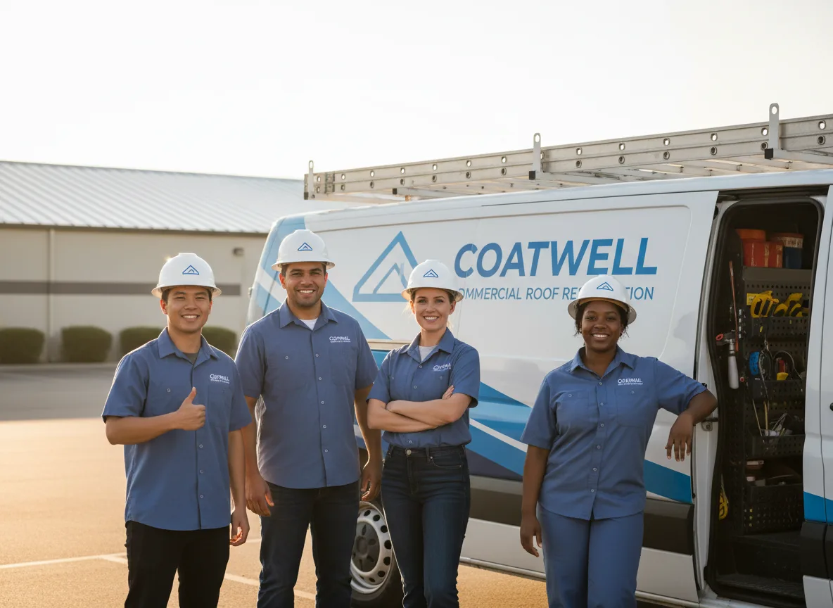 Commercial roof coating company in Maysville, GA